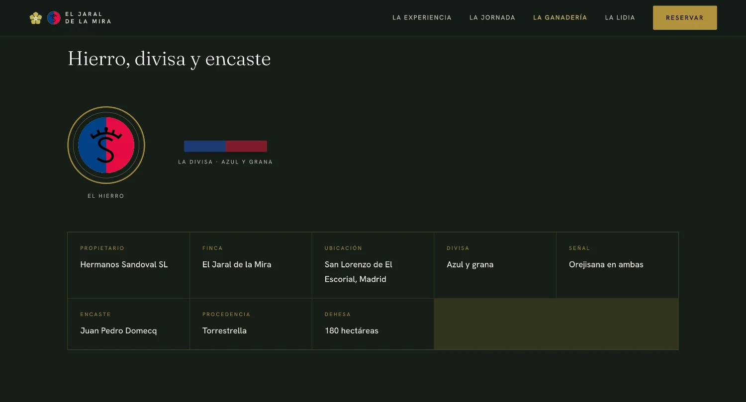Hero de La Experiencia Brava