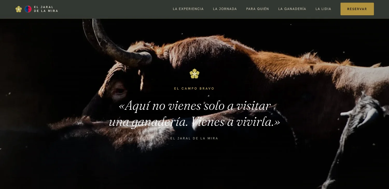 Cita del campo bravo